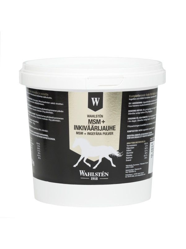 W-MSM + INGEFÆR PULVER 700 G